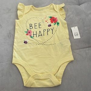 Baby Gap Onesie Girls 6-12 months Brand New